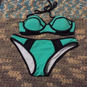 Teal Bikini